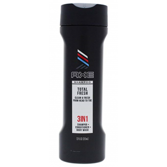 AXE 3-in-1 Shampoo + Conditioner + Body Wash, Total Fresh - 473 ml